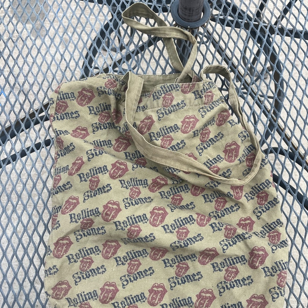 Rolling Stones Canvas Tote Bag